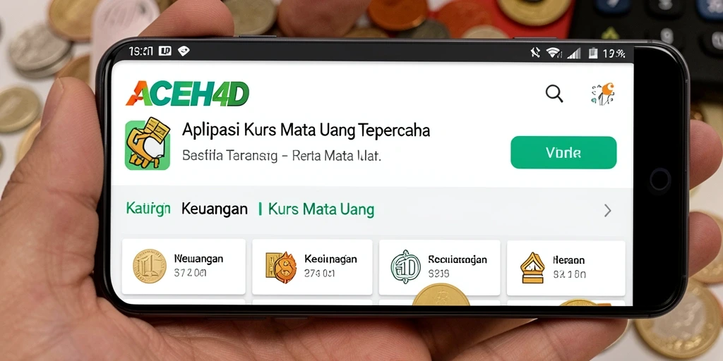 Tampilan antarmuka ACEH4D yang intuitif untuk pengguna kurs mata uang.