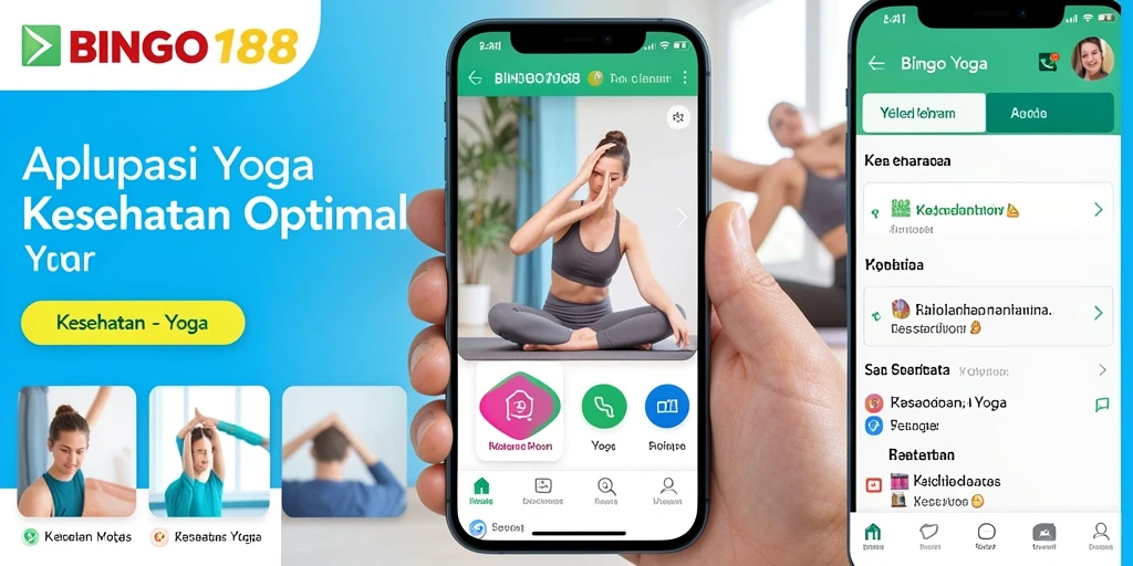 Tampilan antarmuka BINGO188 dengan fitur Yoga interaktif.