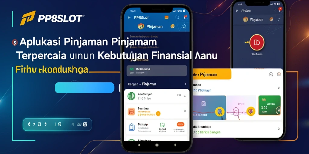 Tampilan antarmuka pengguna aplikasi Pinjaman PP8SLOT yang sederhana dan efektif.